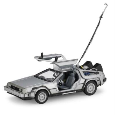 未開封 1/24 WELLY DeLorean Time Machine Welly 1/24 Back to the future I II III Time machine Delorean