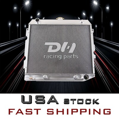 3 Rows 22''W Core Downflow All-Aluminum Radiator For MOPAR Dodge / Plymouth Cars
