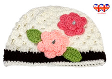 Baby's Hat,Handmade Baby Knit Crochet Knit,cotton
