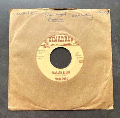 7'' Four Imps - Wabash Blues - US Cimarron