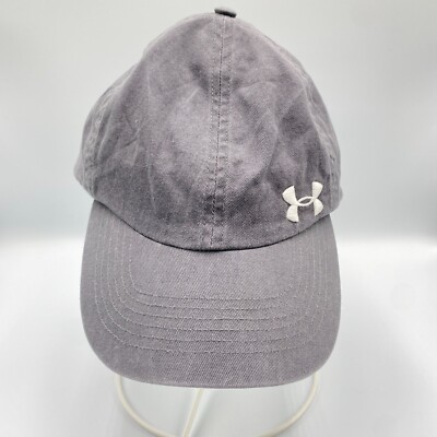 Under Armour Women's Adjustable Strapback Hat Cap Gray