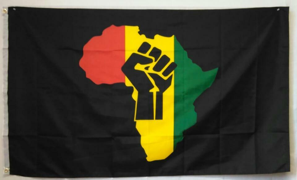 3 PCS Pan African Flag & Africa Map Iron On Patches - BLM Embroidered Patches For Jackets, Hats, Bags - View #7