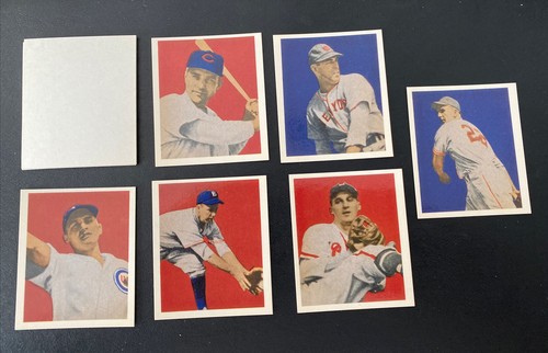 1988 RP of 1949 Bowman -Blank Back -60 Card Jackie Robinson, Yogi Berra & Doerr - Picture 10 of 12