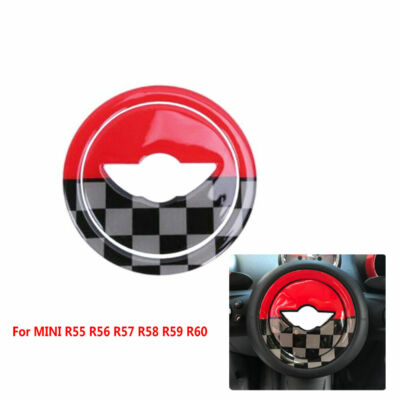 JCW Style Car Steering Wheel Sticker For M N Cooper R55 R56 R57 R58 R59 R60 R61