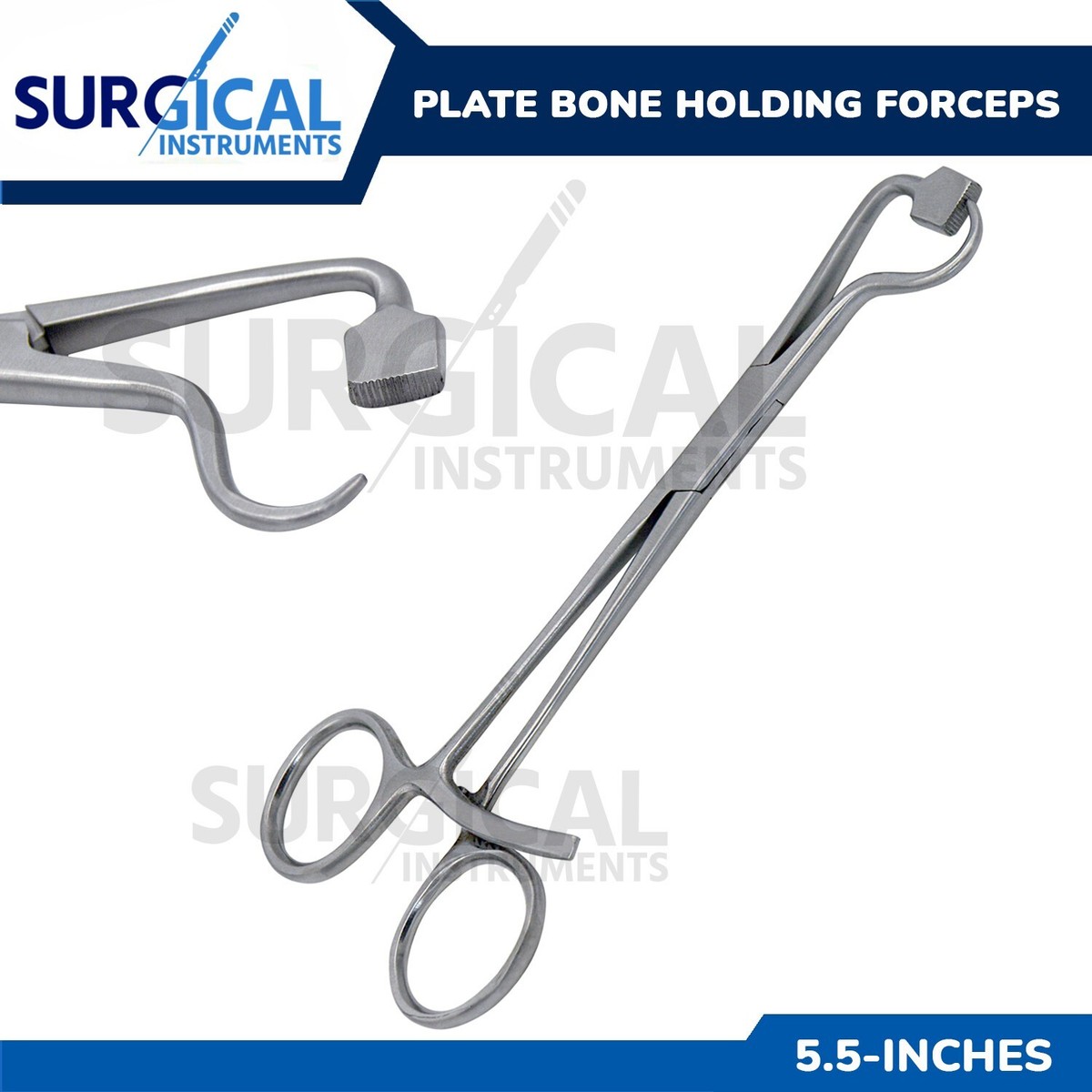 DDP Bone Plate Holding Forceps 5.5" – Orthopedic Surgical Instrument