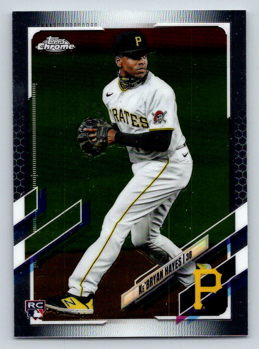 2021 Topps Chrome Ke’Bryan Hayes #191 Premium Rookie RC Pittsburgh Pirates