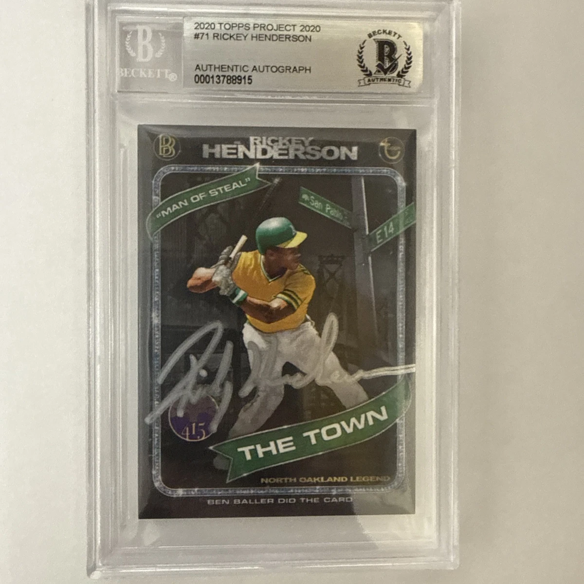 Topps Rickey Henderson Baseball 2020 Season Sports Trading Cards 