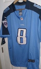 New Tennessee Titans Marcus Mariota Blue Nike Football Stitched Jersey Size Xl