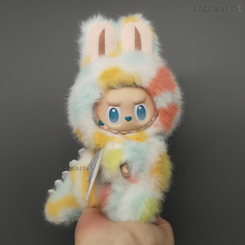 Labubu Ropa Monstruo El Ángel Colorido Set Hecho a Mano para 17cm (sin Juguete)