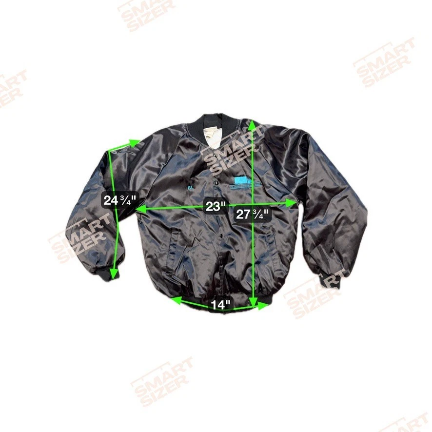 Vintage Hartwell Sports Satin Jacket XL Fraser Trucking USA Made - Image 4 of 4