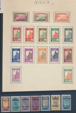 XE68299 Niger kolonia francuska zabytki widoki drobna partia MH