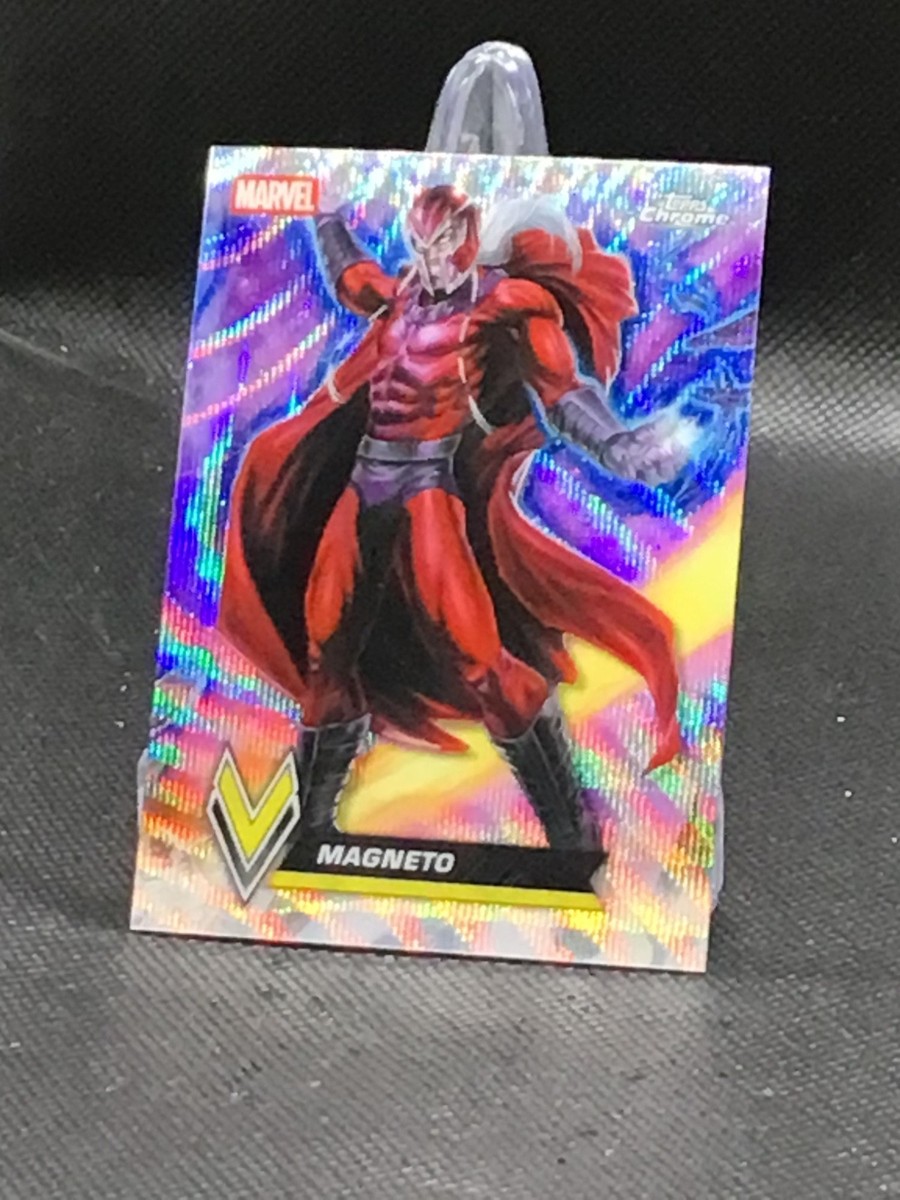 2026 Topps Chrome Marvel Varied Visage Magneto Multi Case Hit SSP