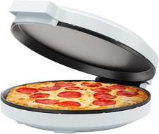 Horno eléctrico para pizza encimera interior antiadherente parrilla prensa 1440W