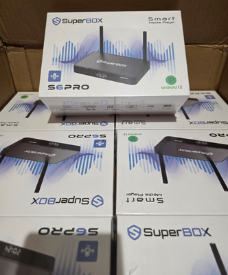 SuperBox S6 Pro 24/7 Lifetime Support - Authorized Distributor - Free Shipping
