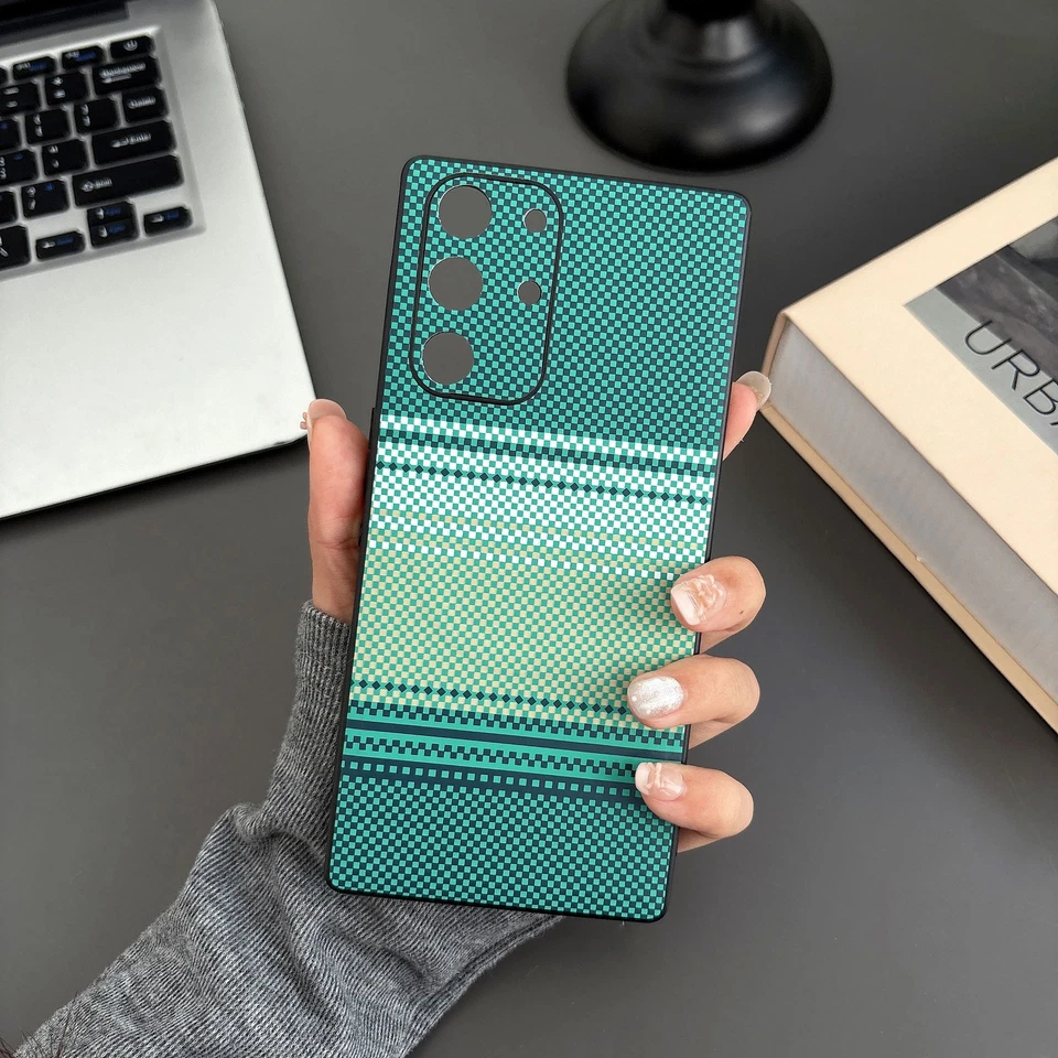 For ZTE nubia RedMagic 11 Pro+ Luxury Color-block Woven Pattern Phone Case Cover - Image 4 of 4