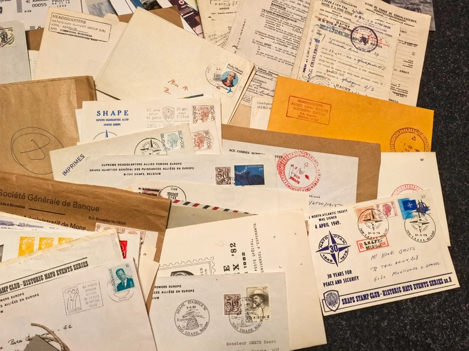 Sammlungsauflösung 19kg Hunderte  Feldpostbriefe UNO, NATO, Dienstbriefe - Bild 2 von 4