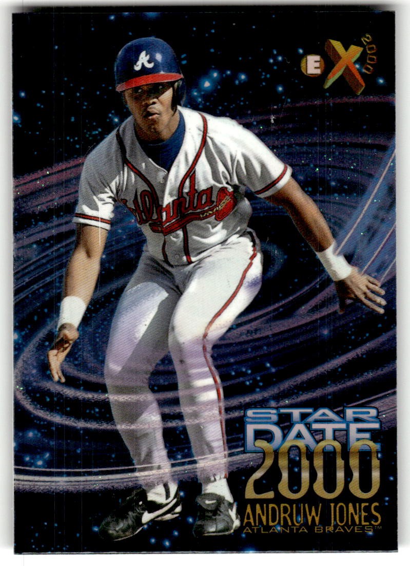 1997 SkyBox E-X2000 Andruw Jones Star-Date-2000 #2