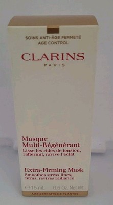 Clarins Extra-Firming Mask, 15ml / 0.5oz, Brand New Sealed! Stress Lines, Firms