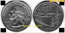 USA 2005 US STATE QUARTER OREGON UNITED STATES OF AMERICA 25 CENT COIN