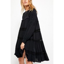 Free People Piece Of Your Heart Boho Tunic Dress Size M