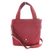 TOCCA Checker Clover Mini Quilt Bag 2-Way Han...