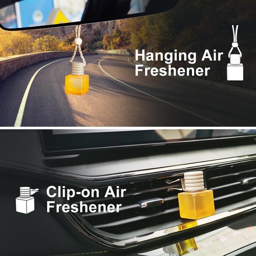 Car Air Fresheners 3-Pack Car Freshener Vent Clips, Long Lasting Hanging Car ... - Picture 4 of 9