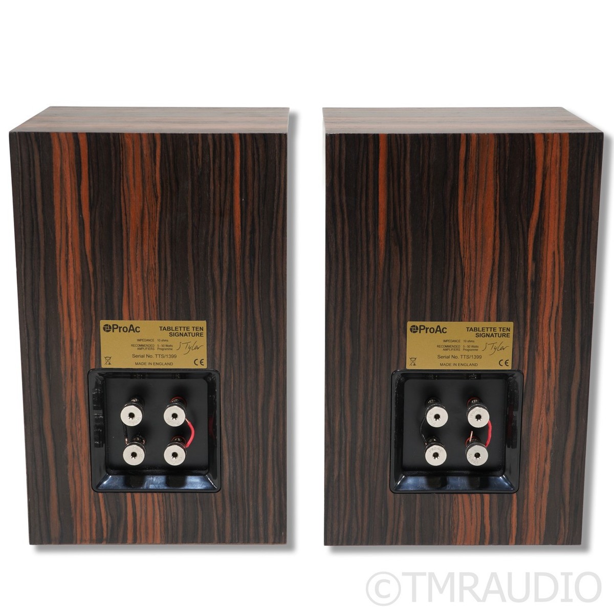 ProAc Tablette 10 Signature Bookshelf Speakers; Ebony Pair | eBay