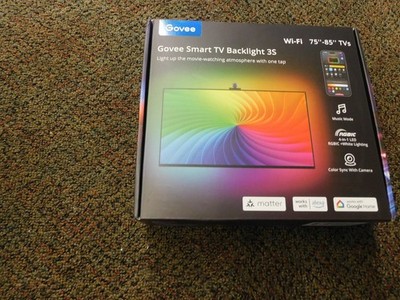 Govee DreamView 16.4' TV Backlight: Wi-Fi Bias Lighting, Home Theater