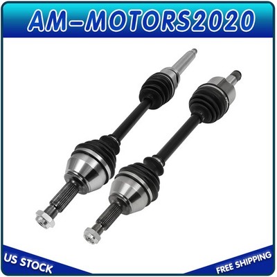 Pair Front Driver Passenger Side CV Axle Shafts For Ford Focus 2000-2011