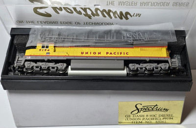Bachmann Spectrum N Scale Locomotive Union Pacific UP GE Dash 8-40C Diesel #9194