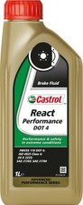 React Performance Dot 4 - 1l fits HYUNDAI Castrol Genuine Top Quality Product 19.11 per litre