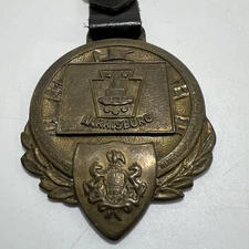 RARE VTG Firemen’s Medal Susquehanna Paxton Goodwill Companies Harrisburg Pa Fob