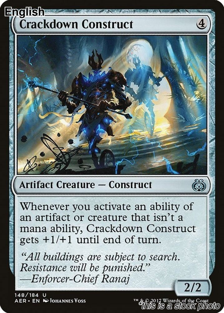 Crackdown Construct [AER - 148] Aether Revolt