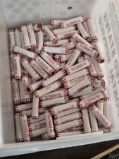 Lot Of Fed Wrapped Pennies. ( 68) Rolls