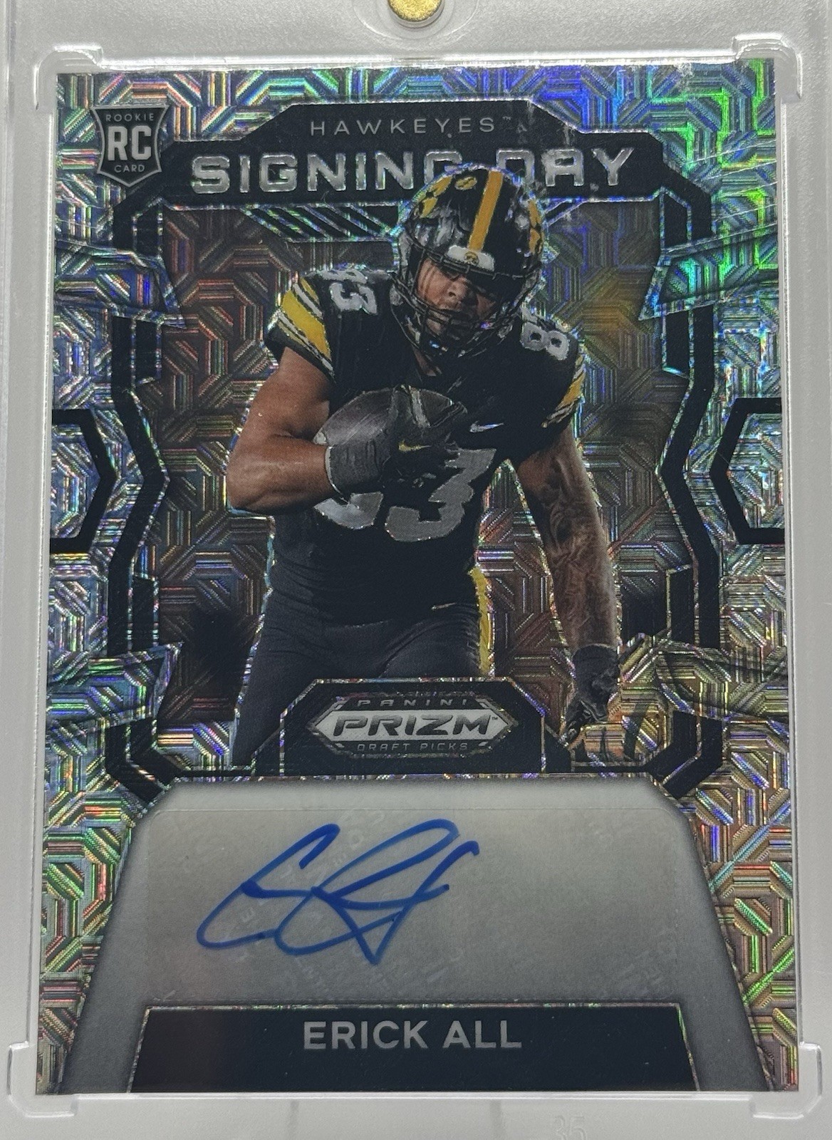 Erick All Panini Prizm Draft Picks Signing Day #SDEAL Mojo