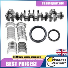 For BMW 3 COUPE N57D30 ALLOY STEEL CRANKSHAFT WITH BEARING AND SEALS 3.0 DIESEL