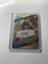 2023-24 Contenders Optic - Up and Coming Auto Keyonte George Blue Prizm /75