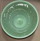 Vintage FIRE KING 8” JADEITE GREEN SWIRL MIXING BOWL