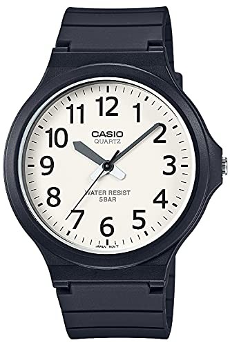 Casio MW-240-7BJH Analog Herrenuhr Schwarz Harzband Japan Domestic Y863272-image