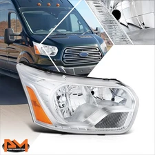 For 15-23 Ford Transit 150-350 Factory Style Right Side Headlight Lamp Chrome