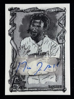 2025 Topps Shoebox Treasures - Jose Ramirez Auto /75 #33A Guardians