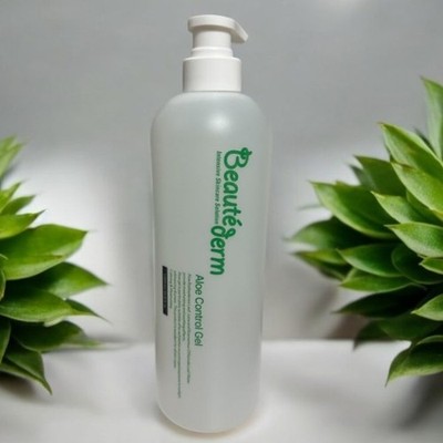 BEAUTEDERM Aloe Control Gel 1000ml Keep Moisturizing Soothing Cooling K-Beauty
