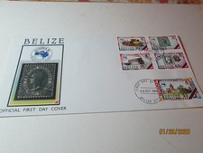  BELIZE  FIRST DAY OF ISSUE COVER. 1984