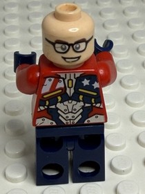 Lego Justin Hammer Minifigure Marvel Super Heroes Avengers 76077 sh0367