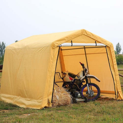 Samland Portable Storage Garage Shelter Size 10x10FT - Picture 3 of 10