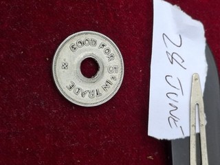 O& P Good For 5c In Trade Token