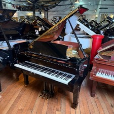Steinway & Sons Boston GP93 Grand Piano Black Polyester| Sherwood Phoenix Pianos