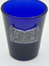 Elvis Presley’s Graceland Cobalt Blue Shot-glass (#612)
