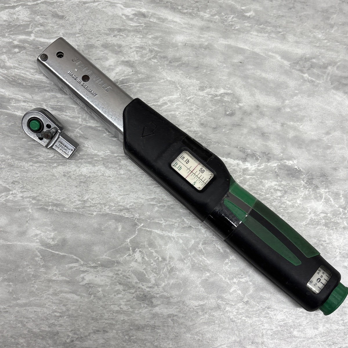 Stahlwille 730Na/2 Torque Wrench 20-180 in. lb with 1/4