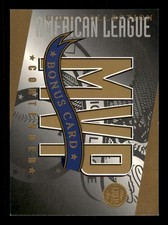 1994 Leaf MVP Contenders Gold /5000 #AL15 Bonus Card AL